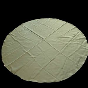 Sage Green Round Fabric Tablecloth 68 inch 100% Polyester